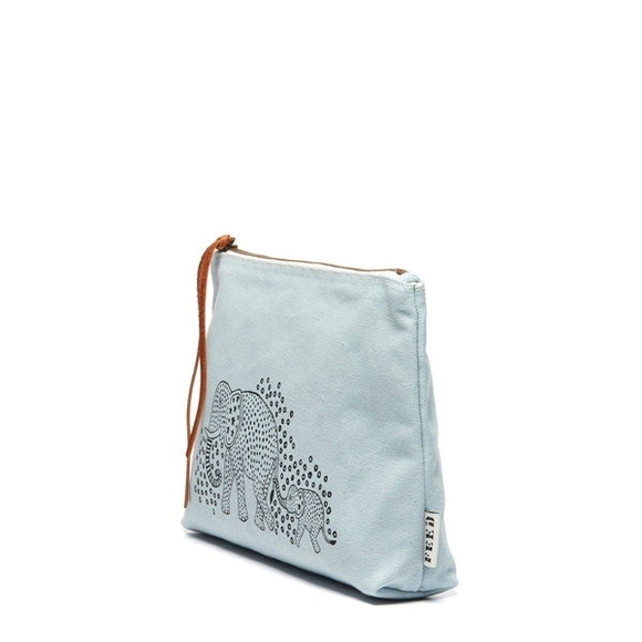 Blue Elephant Cosmetic Bag - Picture 10 of 11